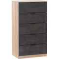 Commode pour chambre gris fonce minimaliste