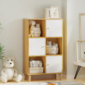 Bibliotheque de rangement gris clair