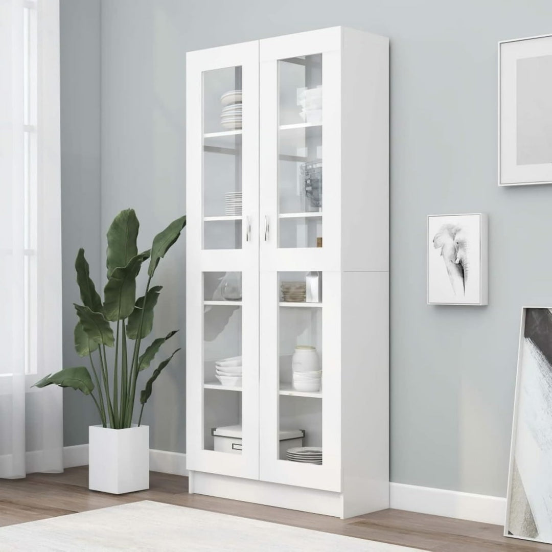 Armoire finition gris clair structure metallique