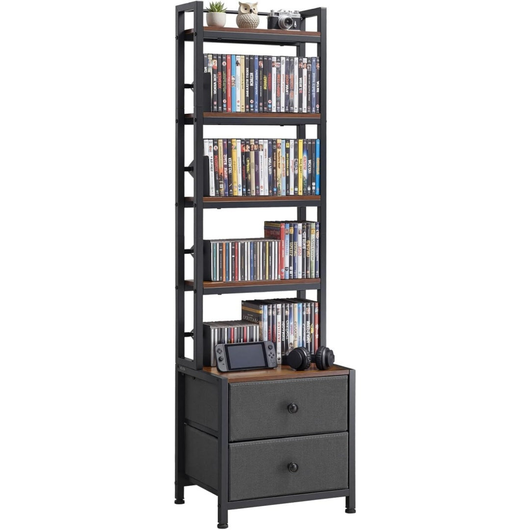 Meuble gris fonce 40 x 30 x 143.5 cm pour chambre
