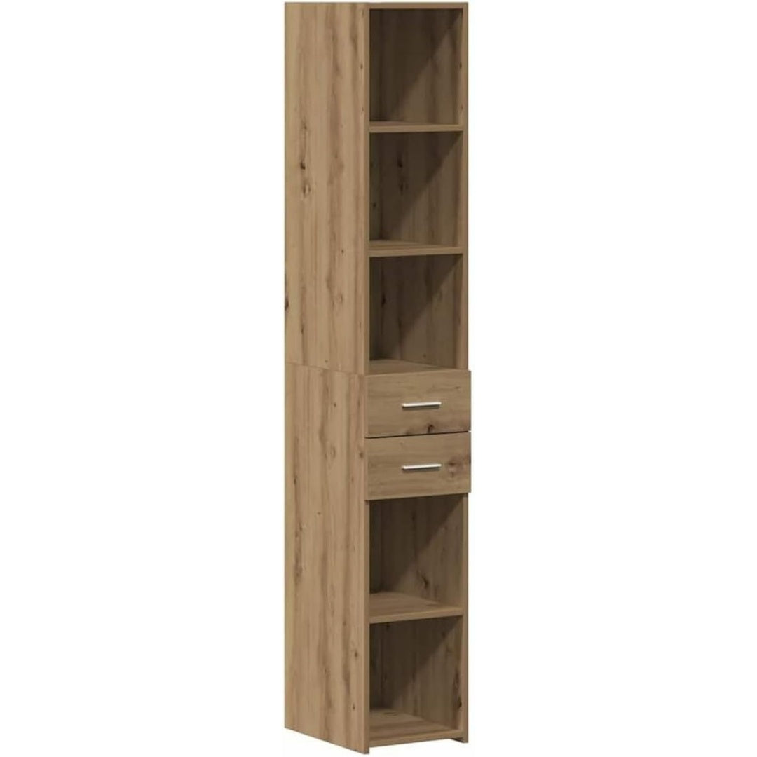 Buffet contemporain 2 tiroirs en bois