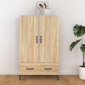 Buffet beige 2 portes et 1 tiroir