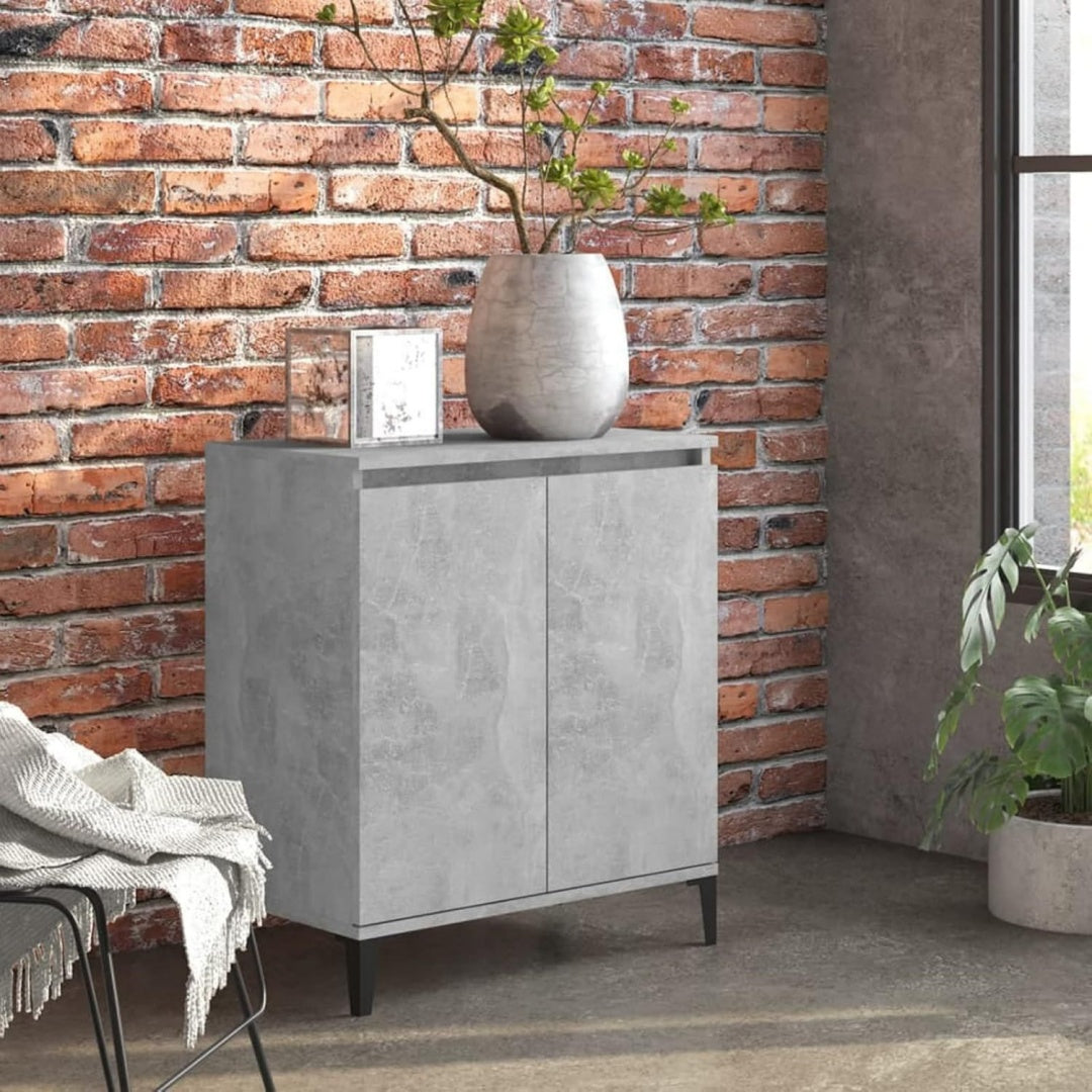 Moderne enfilade gris 113 x 33 x 15 cm
