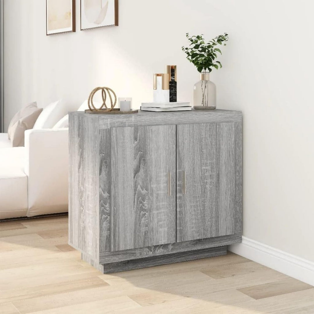 Buffet avec 2 portes gris clair