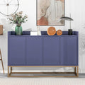 Commode 80 cm de haut bleu