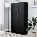 Grise bibliotheque 82, 5 x 30, 5 x 150 cm touche classique