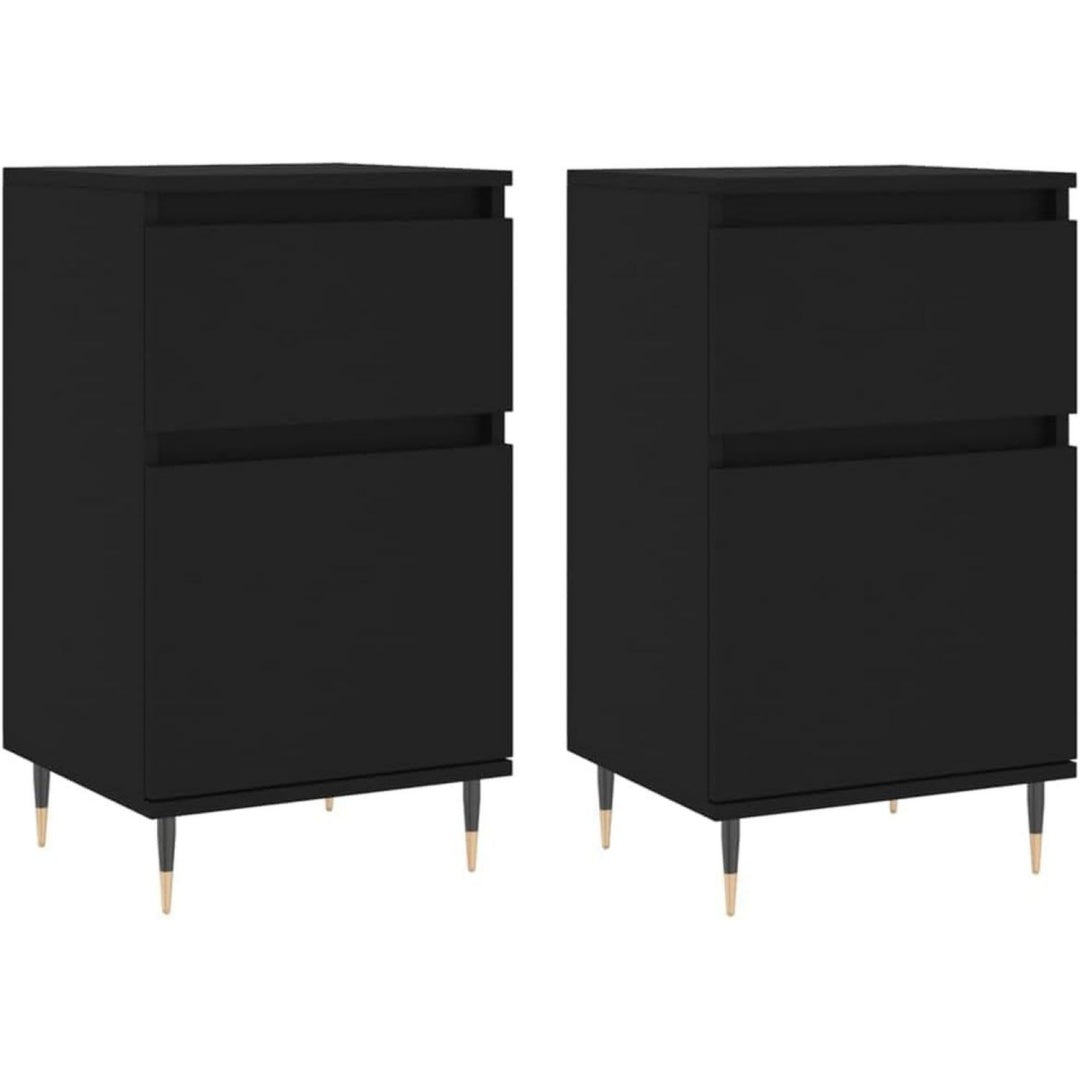 Buffet gain de place 70 cm de haut noir